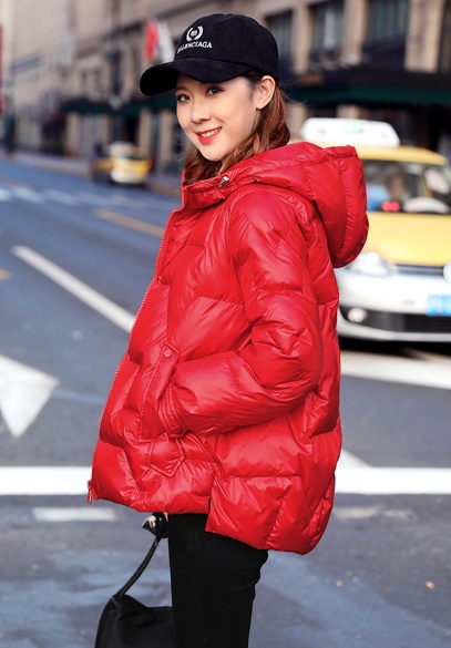 衣饰馨语2019冬季新款韩版时尚百搭短款女士棉衣连帽加厚保暖棉服外套